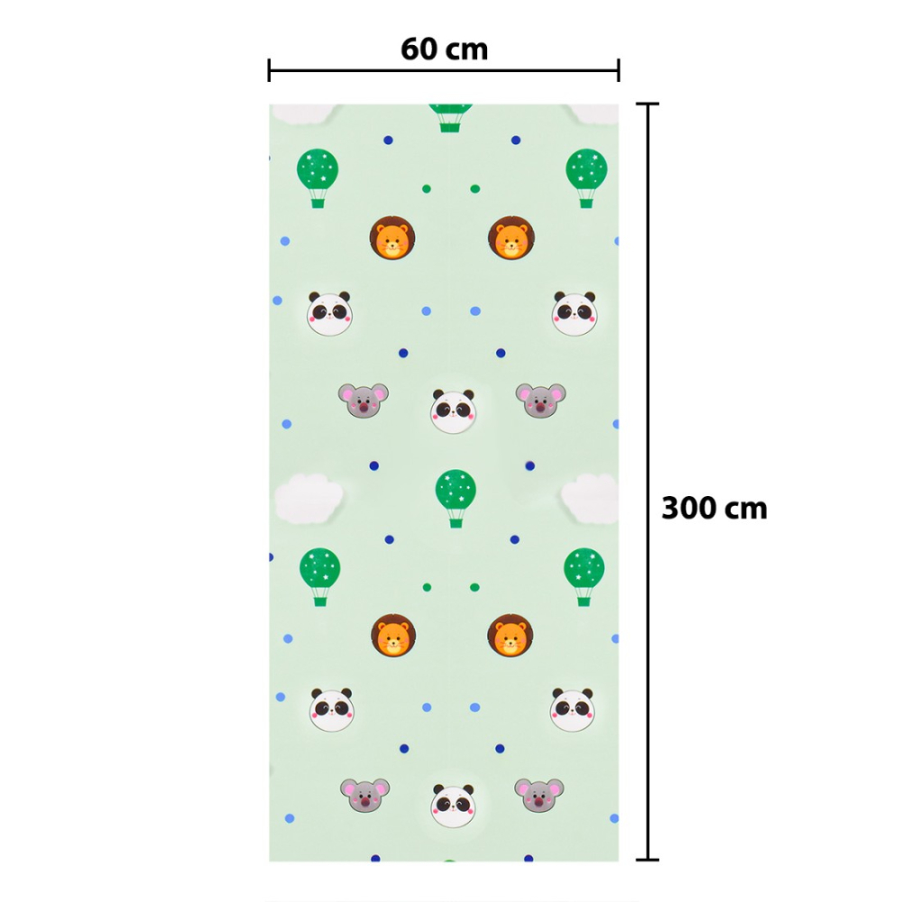Rolă panou perete autoadeziv D5694 - Verde, 3000 mm x 600 mm x 2mm [3]