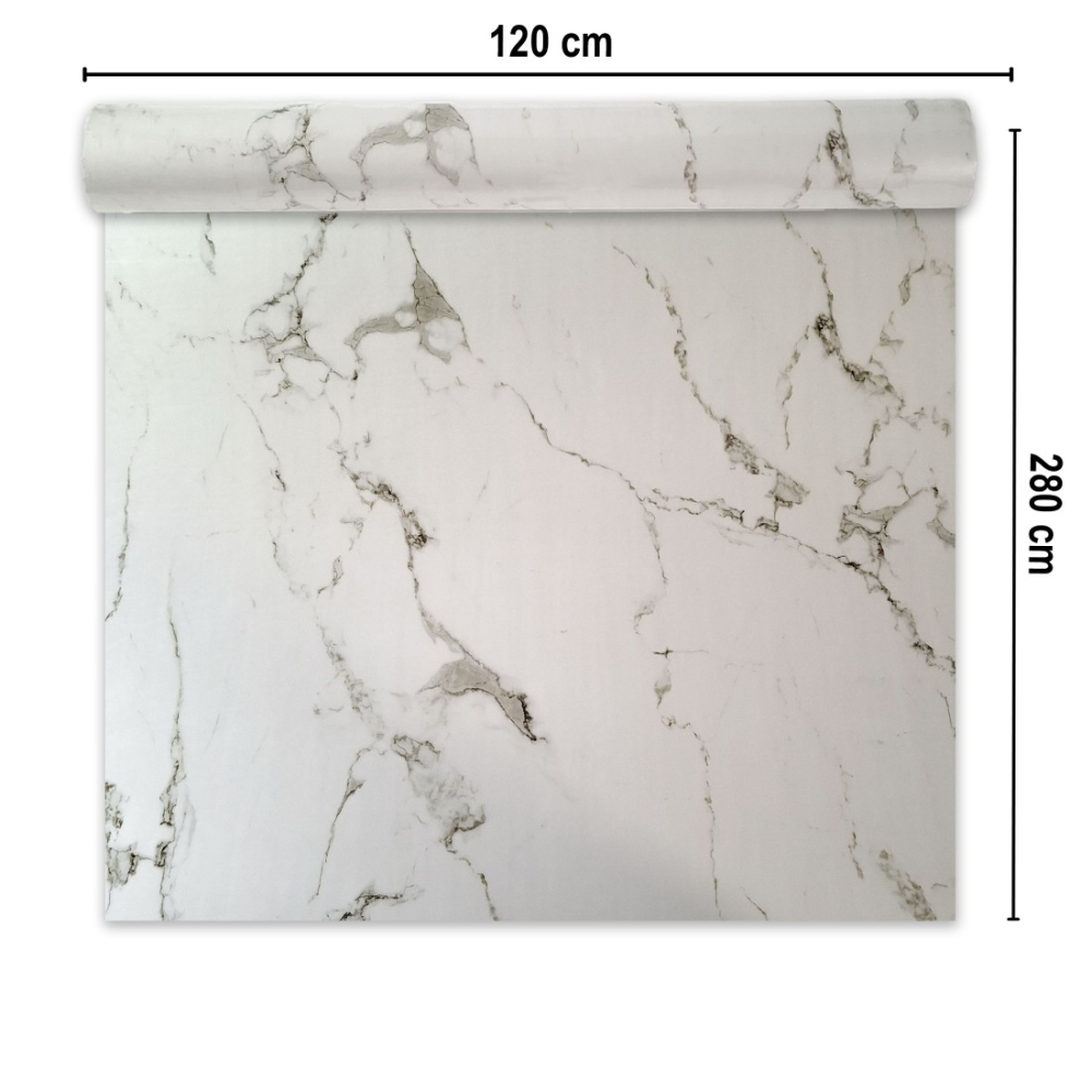 Rolă panou perete autoadeziv D7365 - Alb, 2800 mm x 1200 mm x 2.5mm [2]