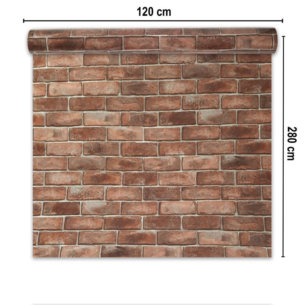 Rolă panou perete autoadeziv D7372 - Maro, 2800 mm x 1200 mm x 2.5mm [2]