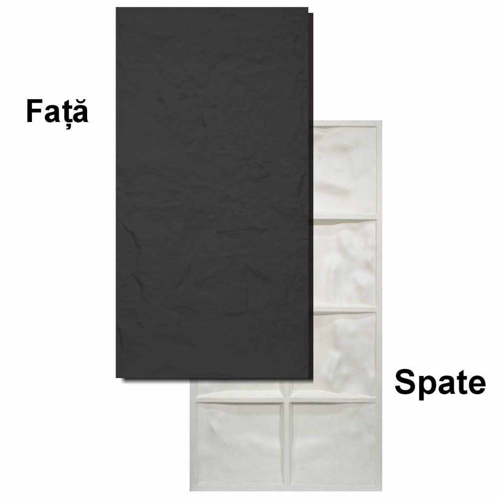 Set 10 × Panou Decorativ 3D Naimeed D5746 - Design Elegant - 1200×600×30mm - Negru [3]