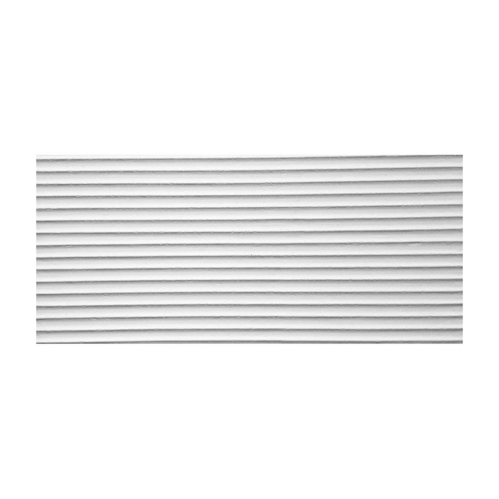 Set 10 panouri decorative flexibile din praf de piatra D7359, ignifuge, strat ceramic UV, 1200x600x2 mm, Alb [2]