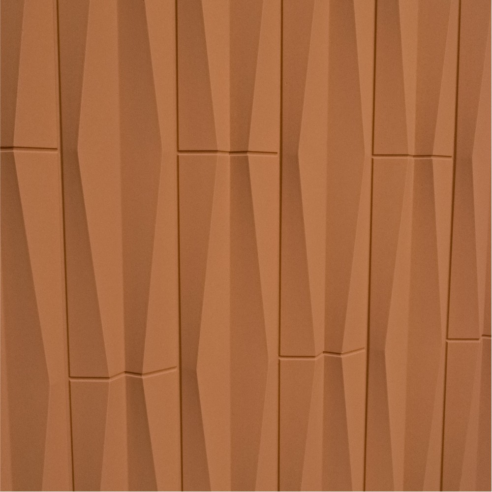 Set 5 × Panou Decorativ 3D Naimeed D5775 - Design Elegant - 1200×600×25mm - Portocaliu [2]