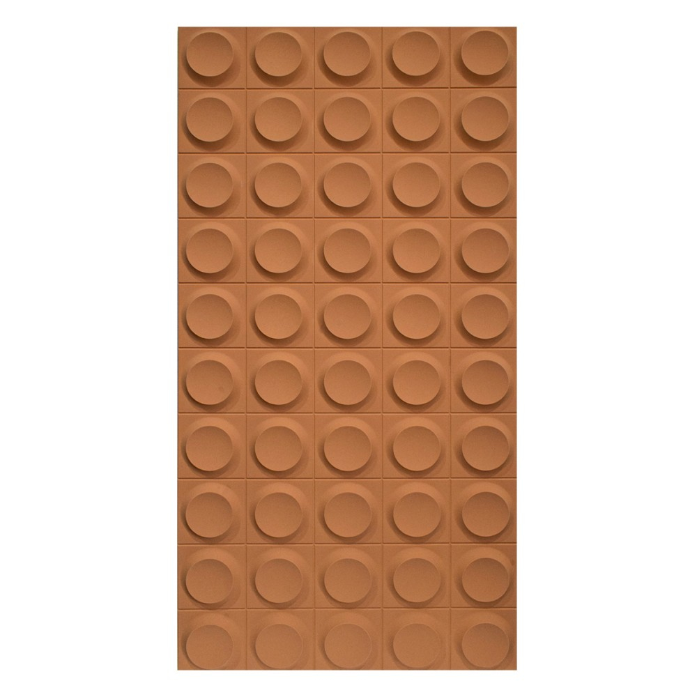 Set 5 × Panou Decorativ 3D Naimeed D5779 - Design Elegant - 1200×600×25mm - Portocaliu [5]