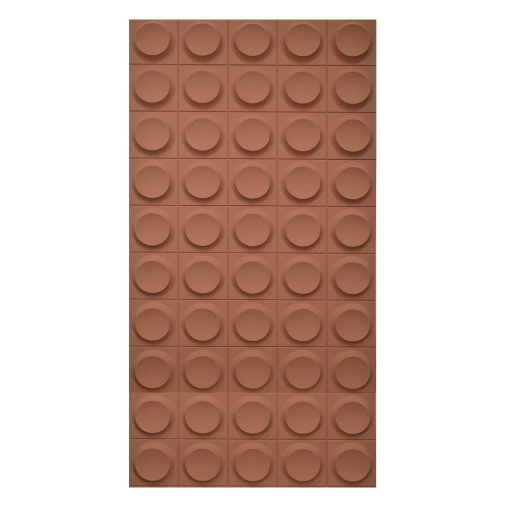 Set 5 × Panou Decorativ 3D Naimeed D5781 - Design Elegant - 1200×600×25mm - Caramiziu [5]