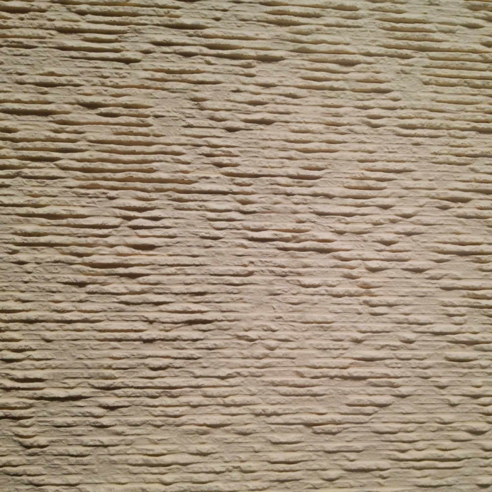 Set 12 panouri decorative flexibile din praf de piatra D7357, ignifuge, strat ceramic UV, 1200x600x2 mm, Bej piersica [6]