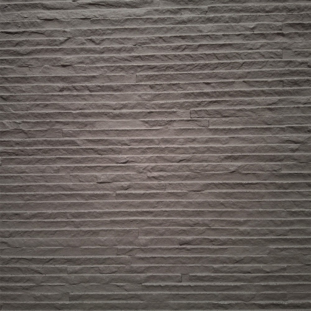 Set 16 panouri decorative flexibile din praf de piatra D7333, ignifuge, strat ceramic UV, 1200x600x2 mm, Gri antracit [4]