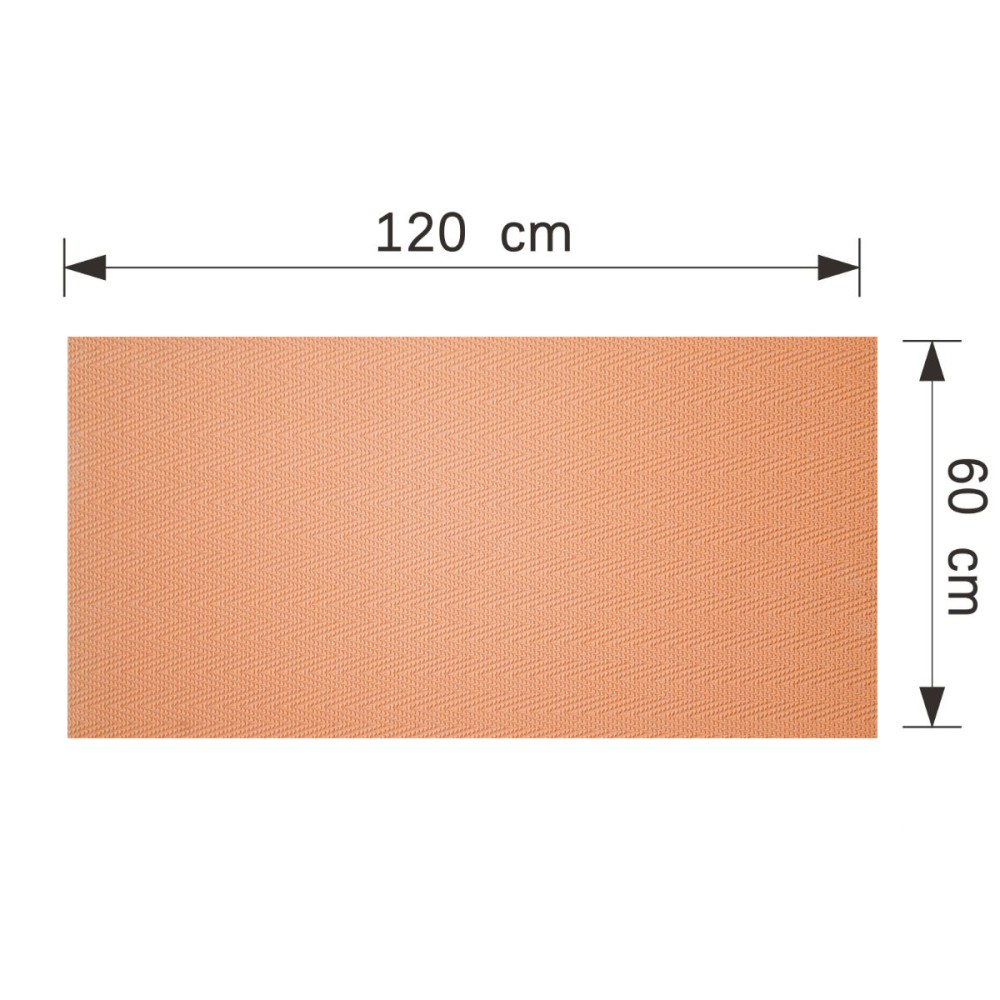Set 16 panouri decorative flexibile din praf de piatra D7336, ignifuge, strat ceramic UV, 1200x600x2 mm, Portocaliu [3]