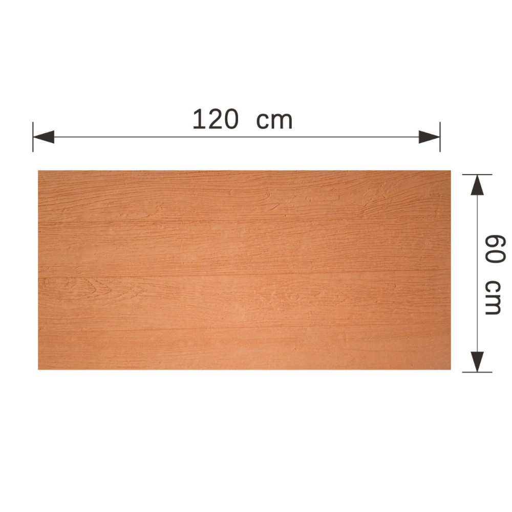 Set 16 panouri decorative flexibile din praf de piatra D7349, ignifuge, strat ceramic UV, 1200x600x2 mm, Portocaliu [3]