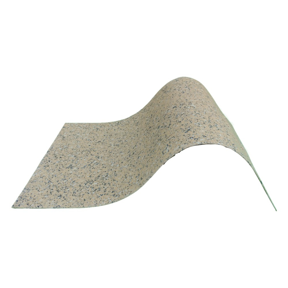 Set 16 panouri decorative flexibile din praf de piatra D7354, ignifuge, strat ceramic UV, 1200x600x2 mm, Granit Nisipiu [5]