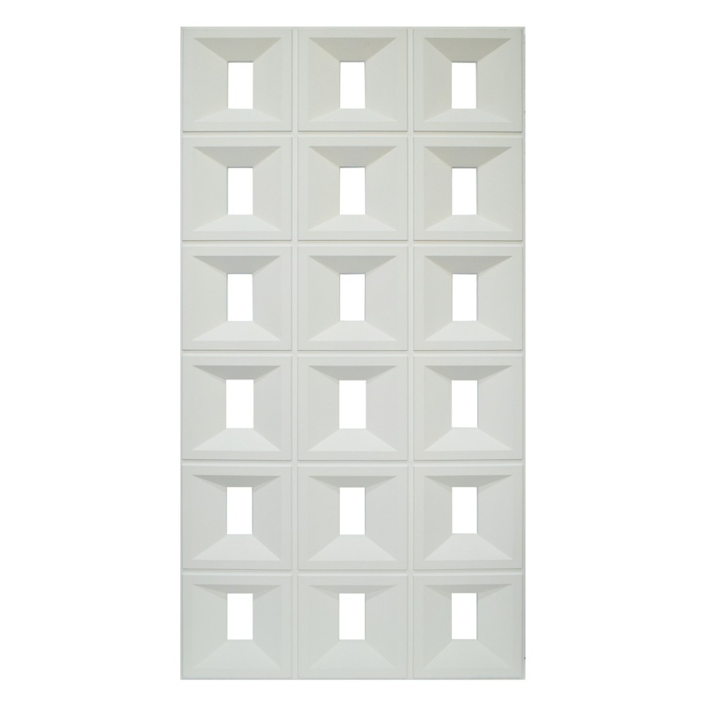 Set 4 × Panou Decorativ 3D Naimeed D5767 - Design Elegant - 1200×600×30mm - Alb [5]