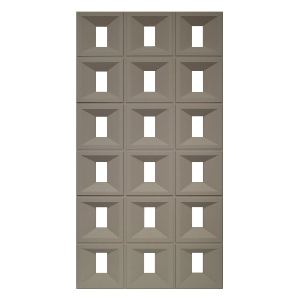 Set 4 × Panou Decorativ 3D Naimeed D5769 - Design Elegant - 1200×600×30mm - Maro [5]