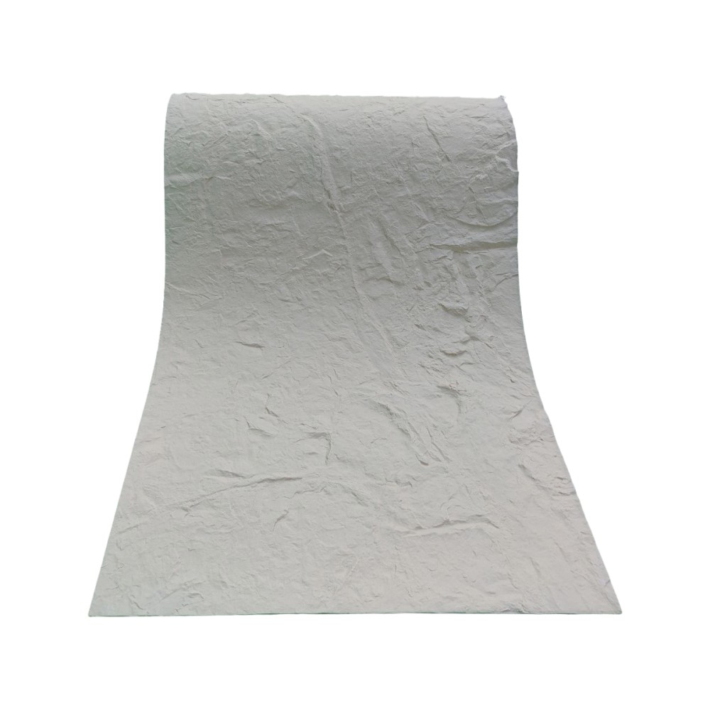 Set 4 panouri decorative flexibile din praf de piatra D7316, ignifuge, strat ceramic UV, 1200x600x2 mm, Alb [3]