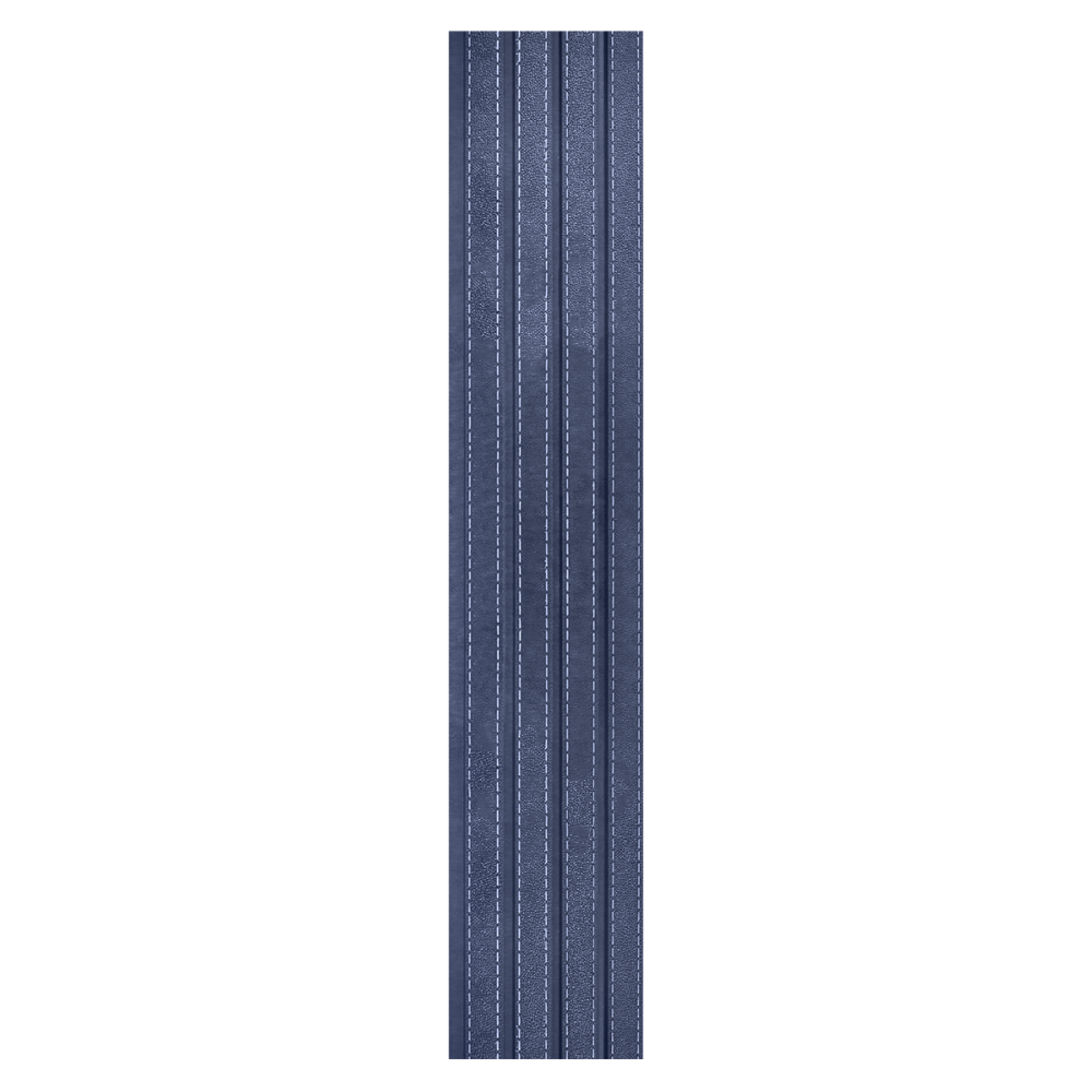 Set 5 panouri decorative, lamelar, polimer rigid, D5469, 270x16x1cm, Albastru [2]