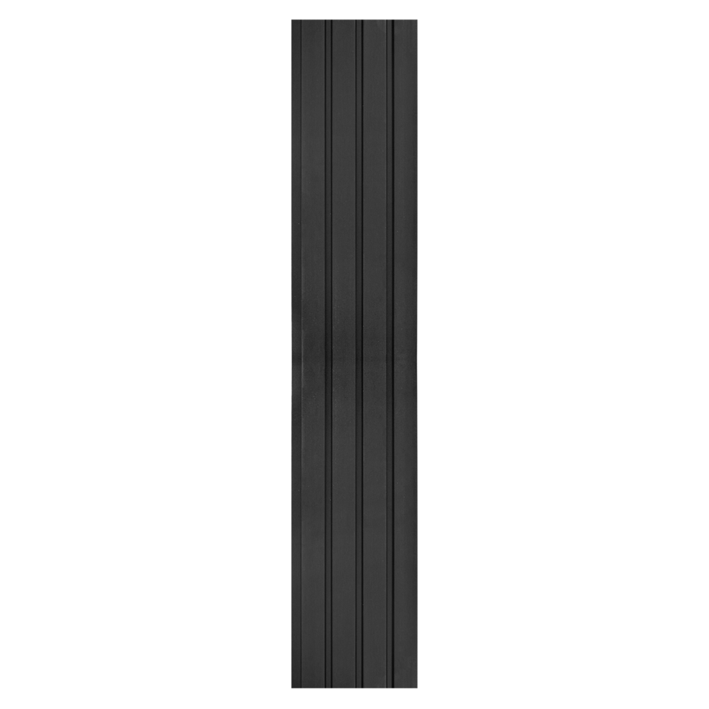 Set 5 panouri decorative, lamelar, polimer rigid, D5470, 270x16x1cm, Negru [2]