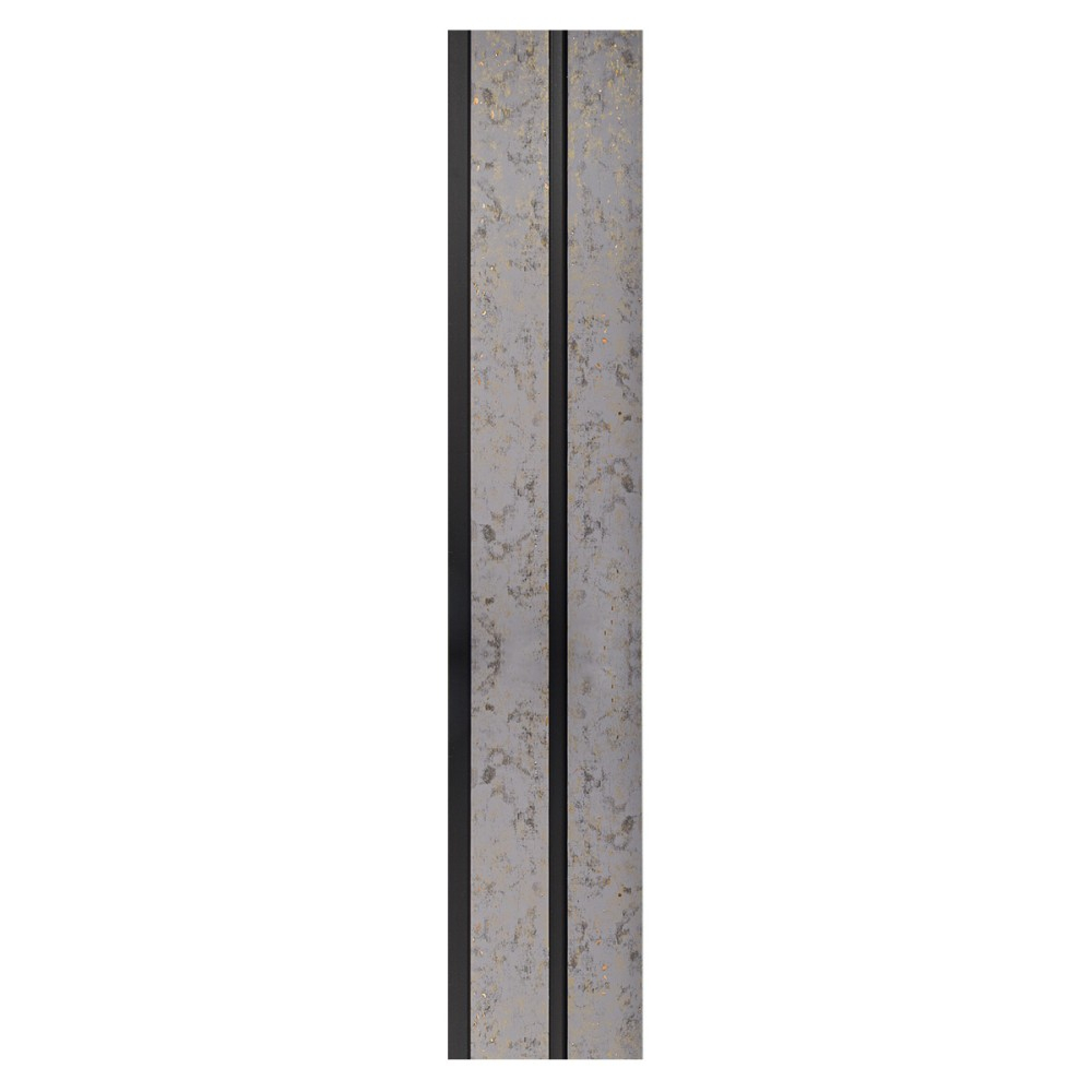 Set 5 panouri decorative, lamelar, polimer rigid, D5487, 270x12x1cm, Crem [2]