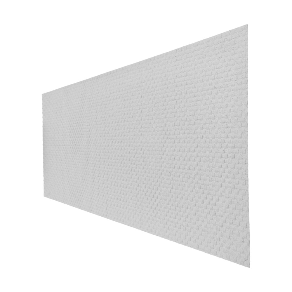 Set 6 panouri decorative flexibile din praf de piatra D7344, ignifuge, strat ceramic UV, 1200x600x2 mm, Alb [3]
