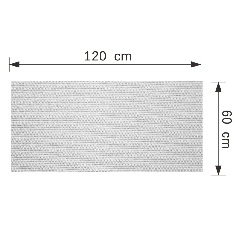 Set 6 panouri decorative flexibile din praf de piatra D7344, ignifuge, strat ceramic UV, 1200x600x2 mm, Alb [5]