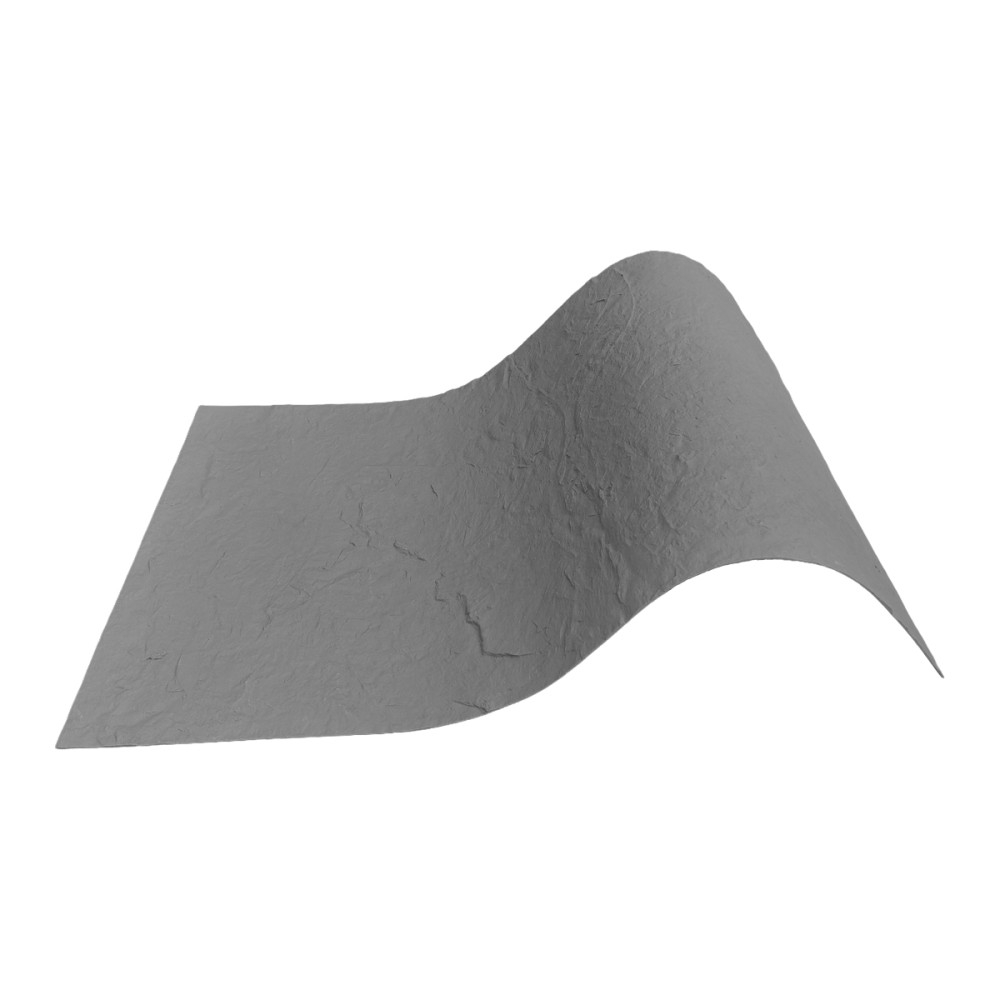 Set 8 panouri decorative flexibile din praf de piatra D7319, ignifuge, strat ceramic UV, 1200x600x2 mm, Gri deschis [5]