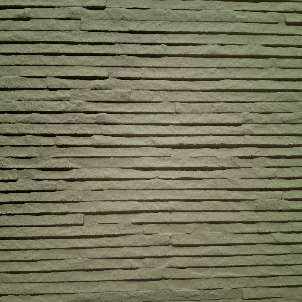 Set 8 panouri decorative flexibile din praf de piatra D7332, ignifuge, strat ceramic UV, 1200x600x2 mm, Bej masliniu [5]