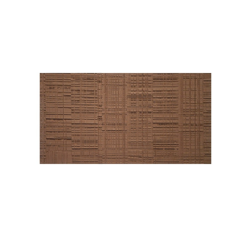 Set 9 panouri decorative flexibile din praf de piatra D7329, ignifuge, strat ceramic UV, 1200x600x2 mm, Maro scortisoara [2]