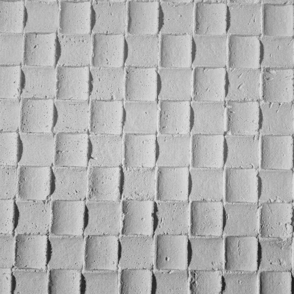 Set 9 panouri decorative flexibile din praf de piatra D7339, ignifuge, strat ceramic UV, 1200x600x2 mm, Alb [6]