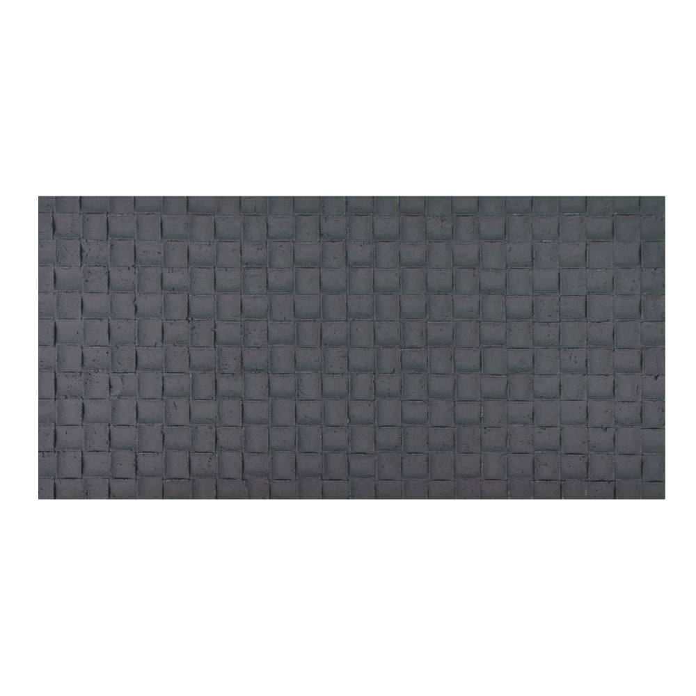 Set 9 panouri decorative flexibile din praf de piatra D7343, ignifuge, strat ceramic UV, 1200x600x2 mm, Gri inchis [2]