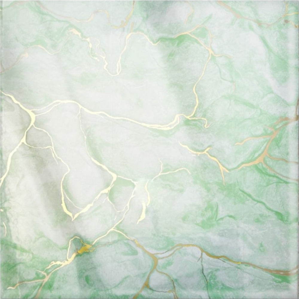 Set plăci decorative autoadezive D7122 Verde deschis, 600 mm x 300 mm x 2.5mm, 6 buc., ~1.08 m² [4]