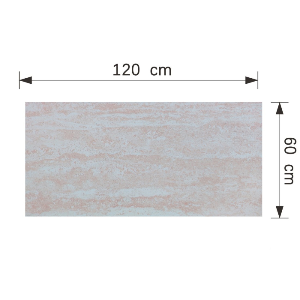 Set plăci decorative D7311 Bej Rozaliu, 120cm x 600 mm x 2mm, 16 buc., ~1.15 m² [3]