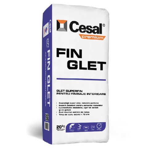 Bricolaj - Cesal Fin Glet - 20 Kg