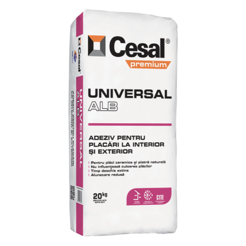 Bricolaj - CESAL UNIVERSAL ALB - 20 kg