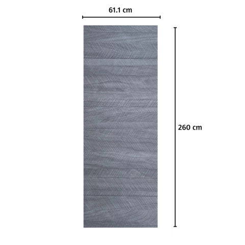 Element decorativ de perete WPC D7563, Gri, 2600 mm x 611 mm x 9 mm, 4 buc./pachet [1]