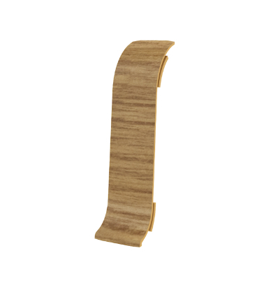 Imbinare Plinta - Îmbinare plintă Vilo Flex, decor Stejar închis - 55×22 mm, PVC, 30 buc/cutie