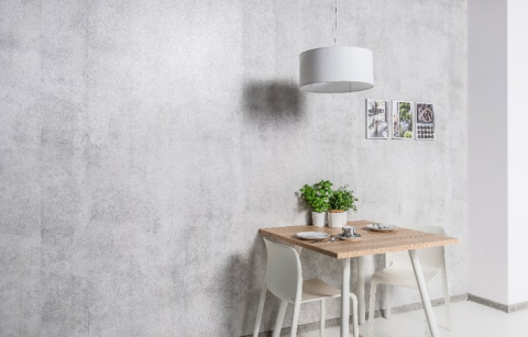 Lambriuri PVC - Lambriu PVC Vilo Motivo, Bej Transparent