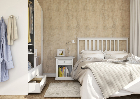 Lambriuri PVC - Lambriu PVC Vilo Motivo, Beton Gri Cald