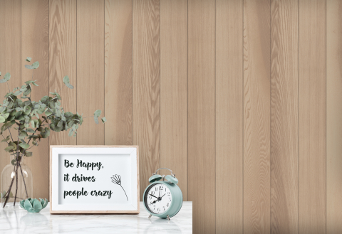 Lambriuri PVC - Lambriu PVC Vilo Motivo, Lemn Caramel