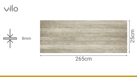 Lambriu PVC Vilo Motivo, Lemn Maro Antic [2]