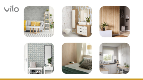 Lambriu PVC Vilo Motivo, Lemn Multicolor [4]