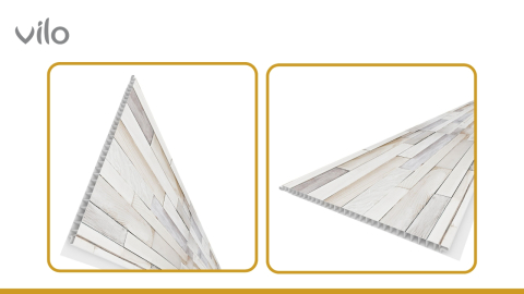 Lambriu PVC Vilo Motivo, Lemn Multicolor [6]