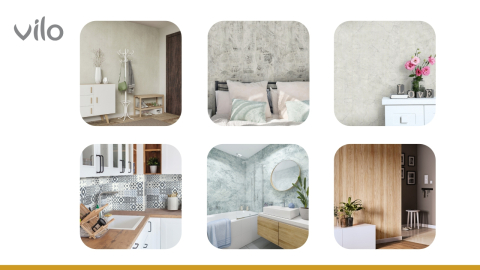Lambriu PVC Vilo Motivo, Marmură Albă Carrara [3]