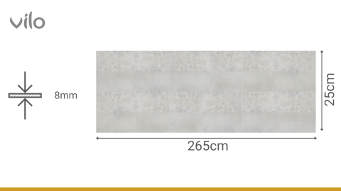 Lambriu PVC Vilo Motivo, Concrete Forest [2]