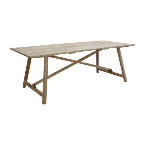 Mese dining - Masă dining Capalilo, 2200 x 900 x 750 mm, Aspect natural mat