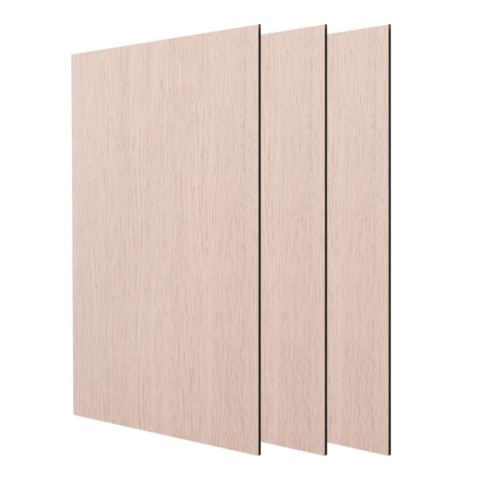 Panouri Decorative - Pachet 3 plăci cristal carbon, D6659, 1220 x 890 x 5 mm, Lemn Deschis