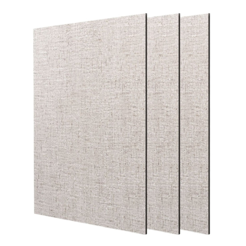 Panouri Decorative - Pachet 3 plăci cristal carbon, D6667, 1220 x 890 x 5 mm, Crem-maro