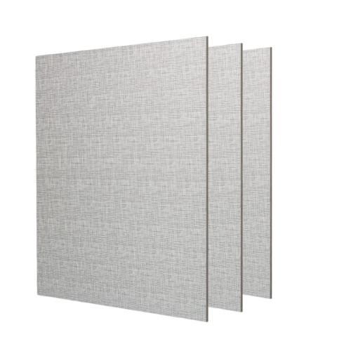 Panouri Decorative - Pachet 3 plăci cristal carbon, D6674, 1220 x 890 x 5 mm, Gri Deschis, Mat
