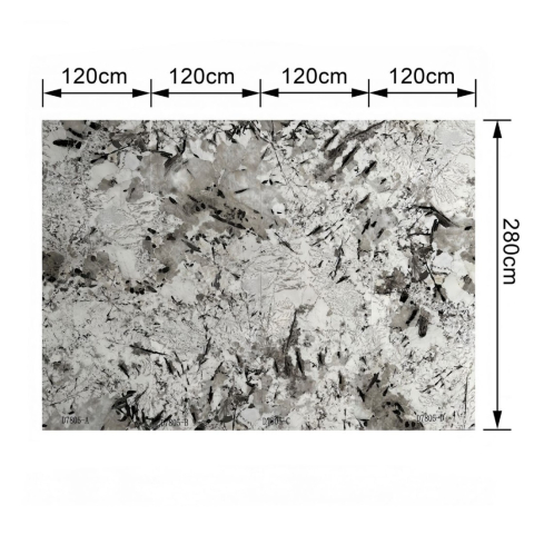 Pachet 4 plăci SPC decorativ pentru perete, D7805, finisaj Lucios, 2800 x 1200 x 8.6 mm [2]