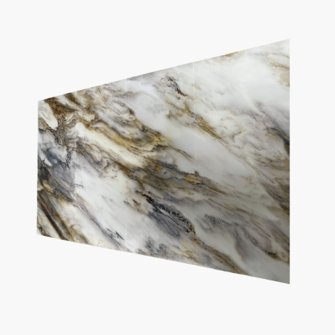 Pachet 4 plăci SPC decorativ pentru perete, D7813, finisaj Lucios, 2800 x 1200 x 8.6 mm [1]