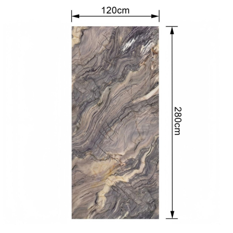 Pachet 4 plăci SPC decorativ pentru perete, D7871, finisaj Lucios, 2800 x 1200 x 8 mm [2]