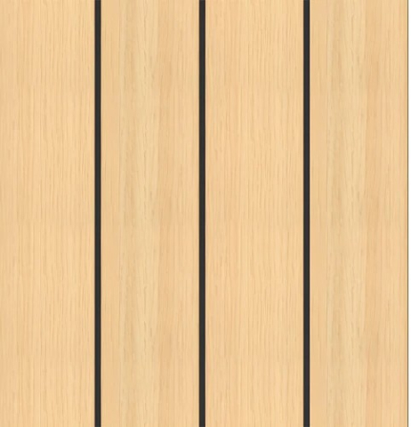 Panou decorativ de perete Deluxe din polistiren, 2950 x 315 x 7 mm, decor Arțar [1]