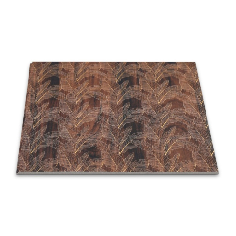 Panou decorativ, lamelar, polimer rigid, D7616, 270x30.5x0.45cm, Maro [1]