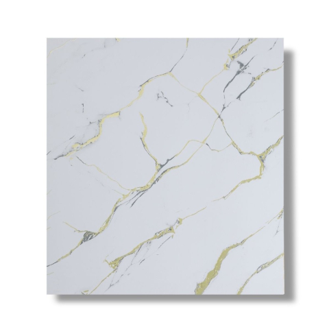 Panouri Decorative - Panou decorativ, lamelar, polimer rigid, D7618, 270x30.5x0.45cm, Alb